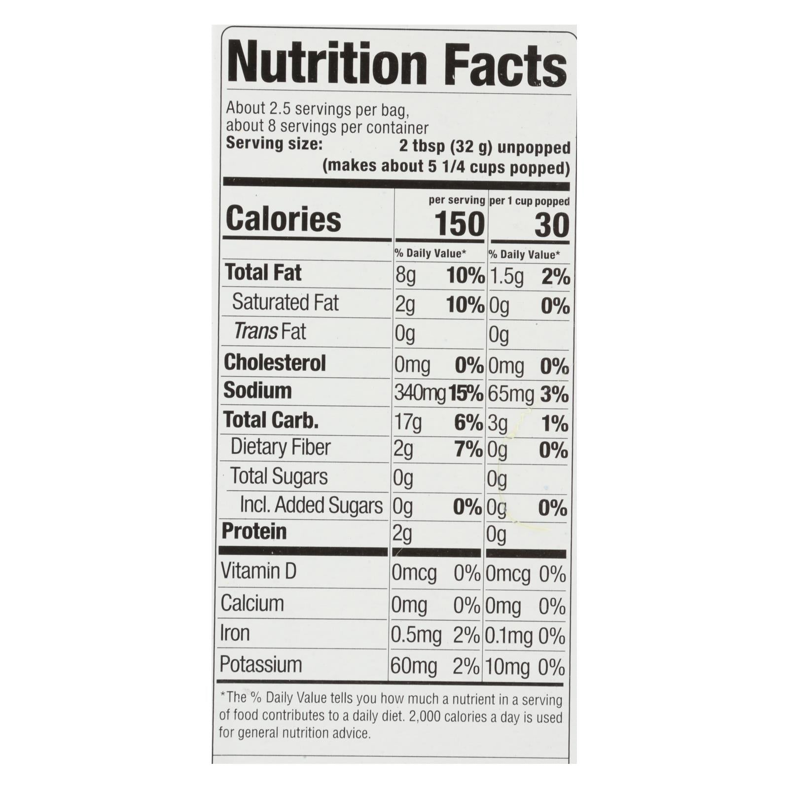 Skinnypop Micro Butter Popcorn, 2.8 Oz (Pack of 12)