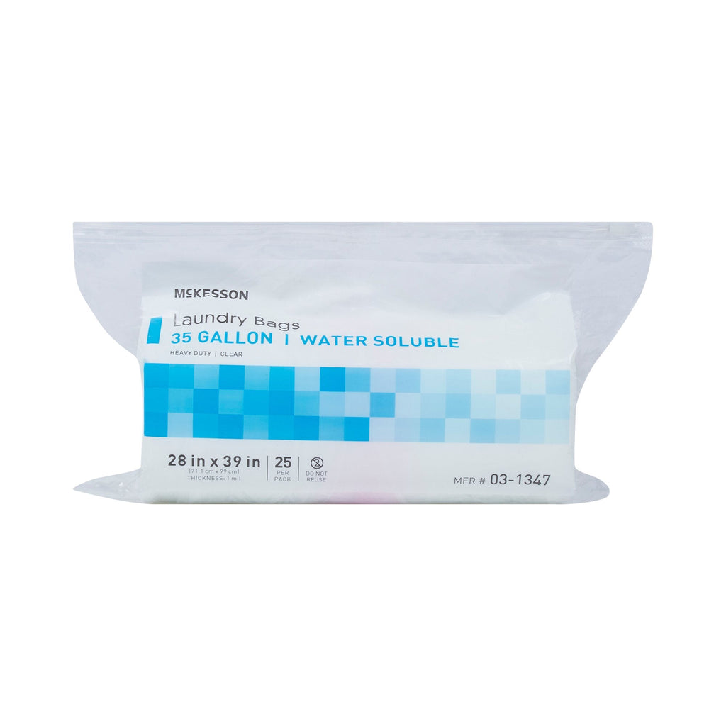 McKesson Water Soluble Laundry Bag, 30 – 35 gallon capacity 03-1347