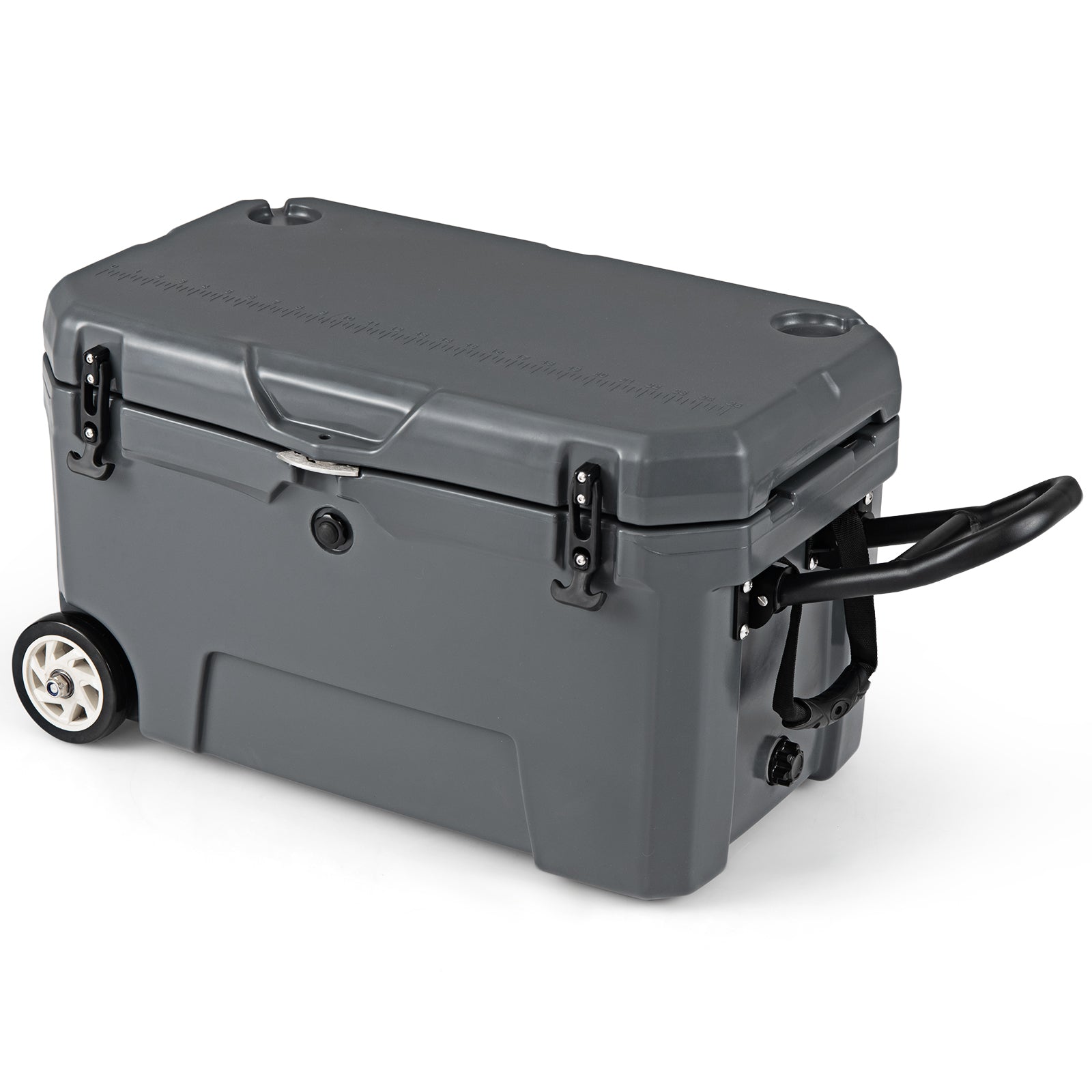 52 Quart Portable Hard Cooler with 6-Day Ice Retention and Wheels