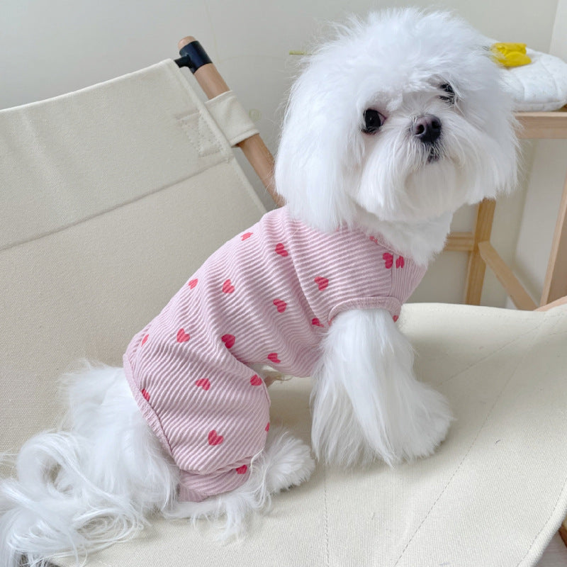 Love Four-legged Pet Home Clothes Clothes