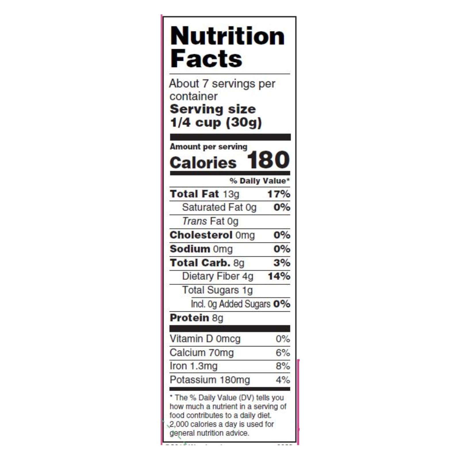 Woodstock Organic Raw Whole Almonds (8 - 7.5 Oz. Packs)