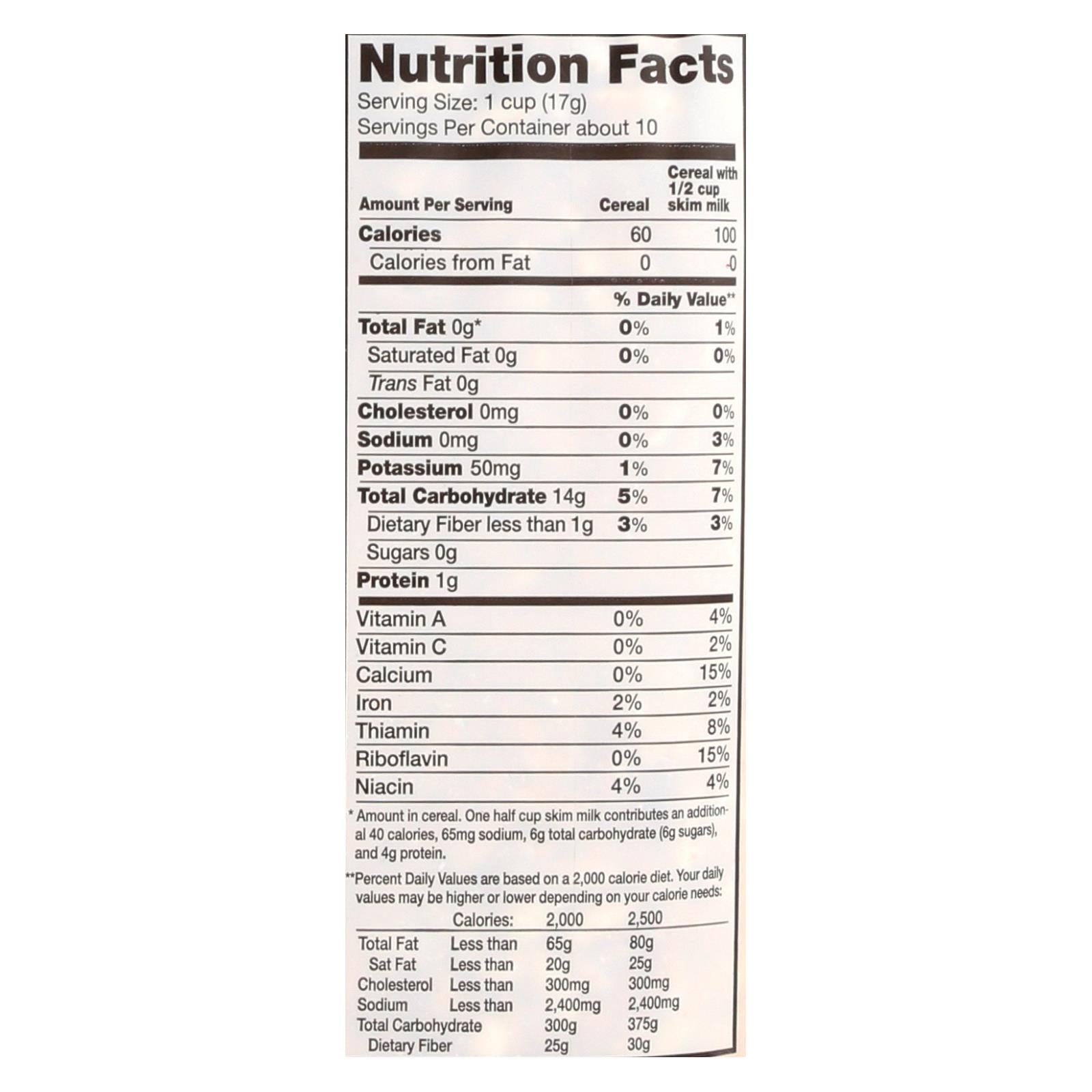 Arrowhead Mills Natural Puffed Rice Cereal (12 Pack - 6 Oz. Each)