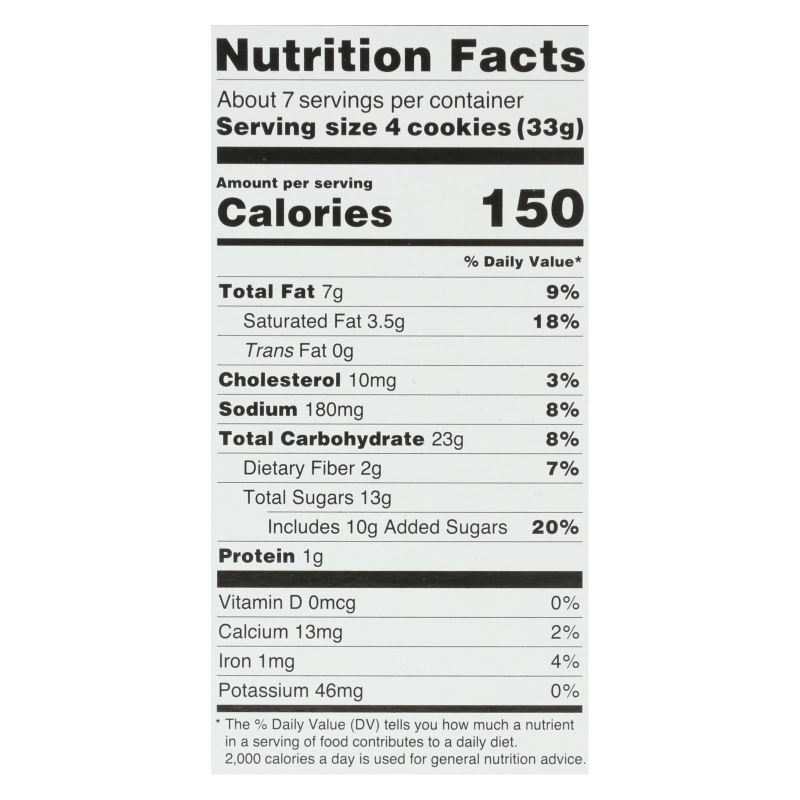Kinnikinnick Chocolate Chip Cookies (Pack of 6 - 8 Oz.) Gluten-Free Indulgence