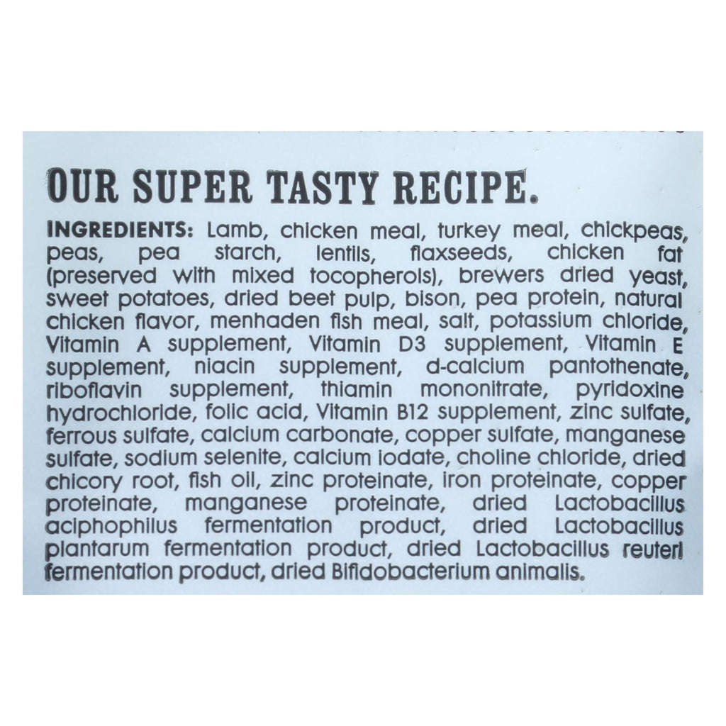 I and Love and You Dog Food, Lamb & Bison Flavor, (4 lb. Bag, Pack of 4)