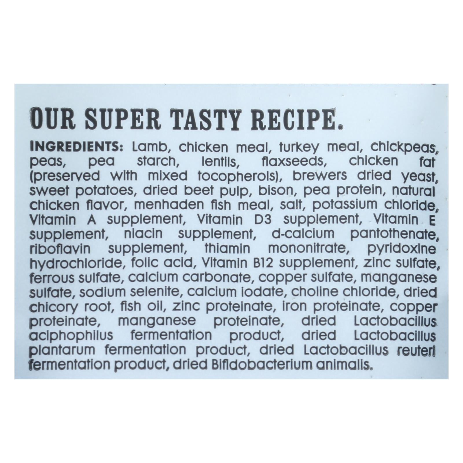 I and Love and You Dog Food, Lamb & Bison Flavor, (4 lb. Bag, Pack of 4)