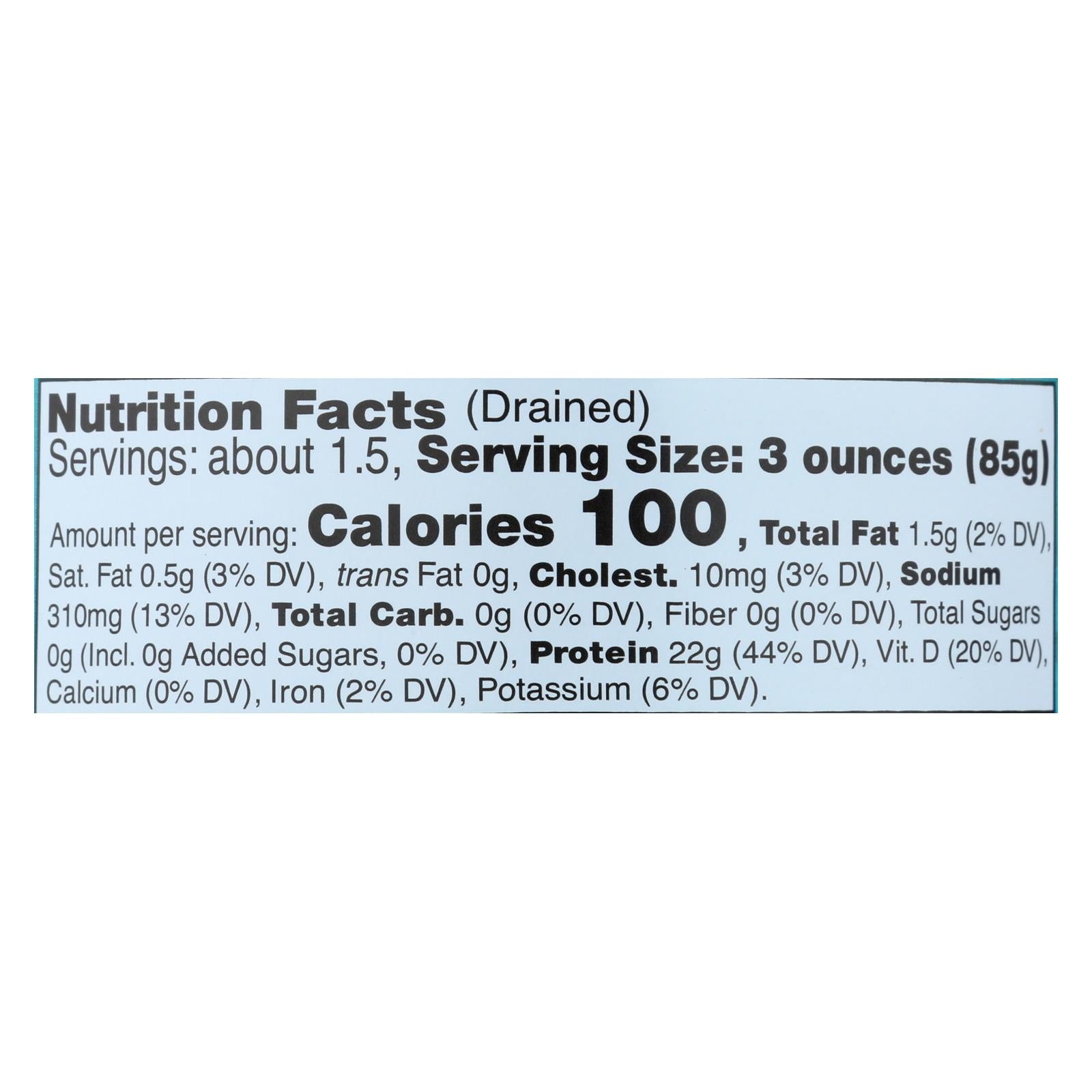 Sustainable Seas Tuna Albacore Chunk in Water (Pack of 12 - 5 Oz.)