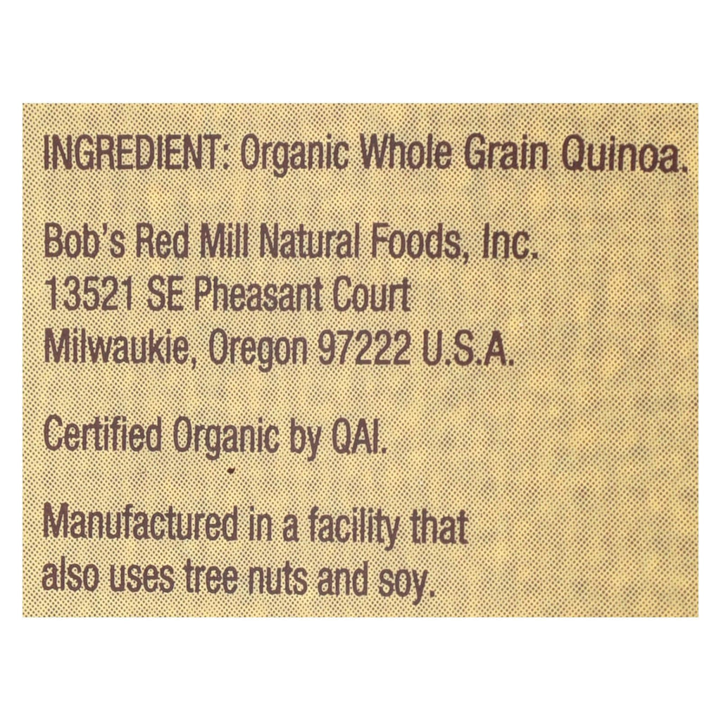 Bob's Red Mill Organic Quinoa, 26 oz., Pack of 4