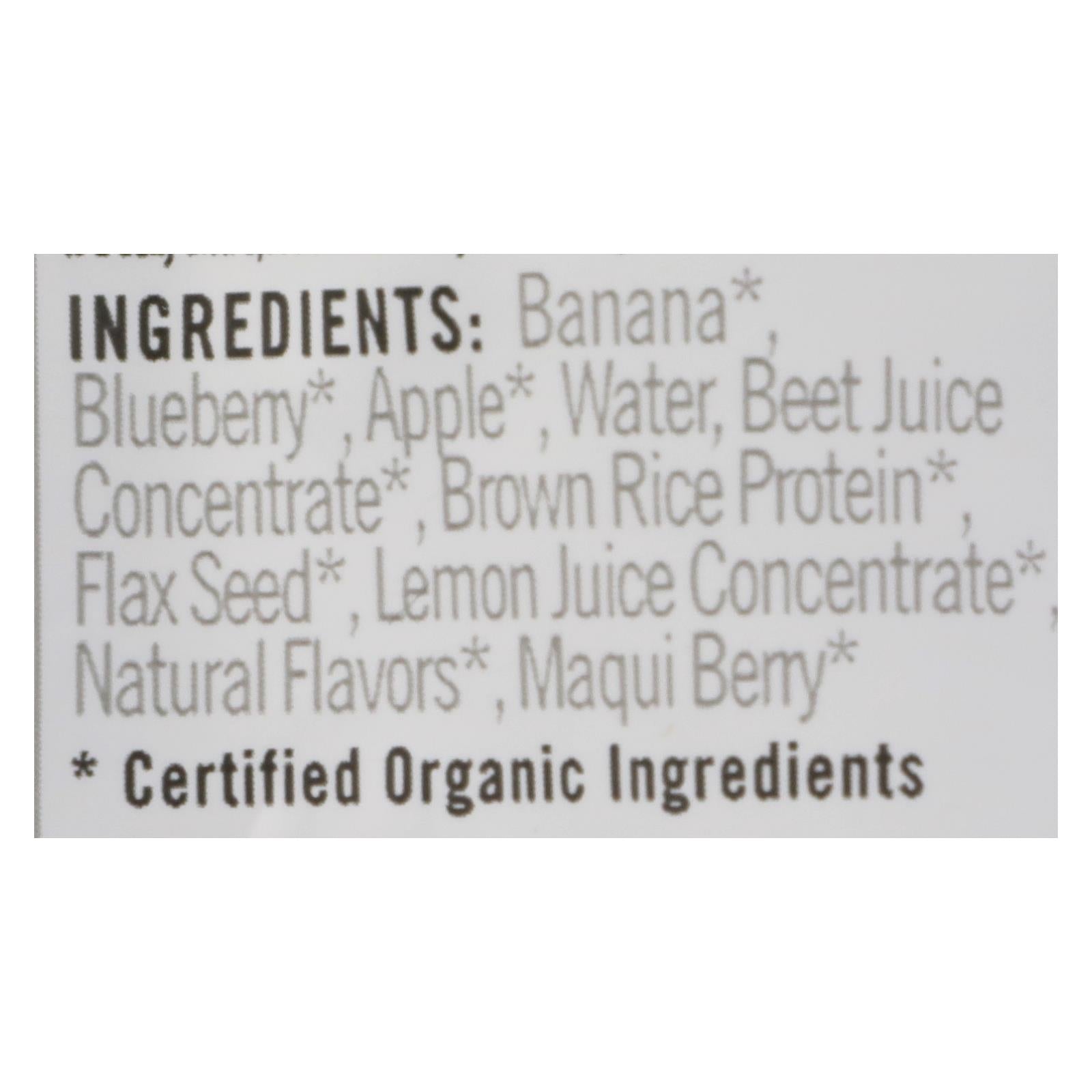 Noka Superfood Blueberry Beet Blend, Pack of 24 — 4.22 oz. Each