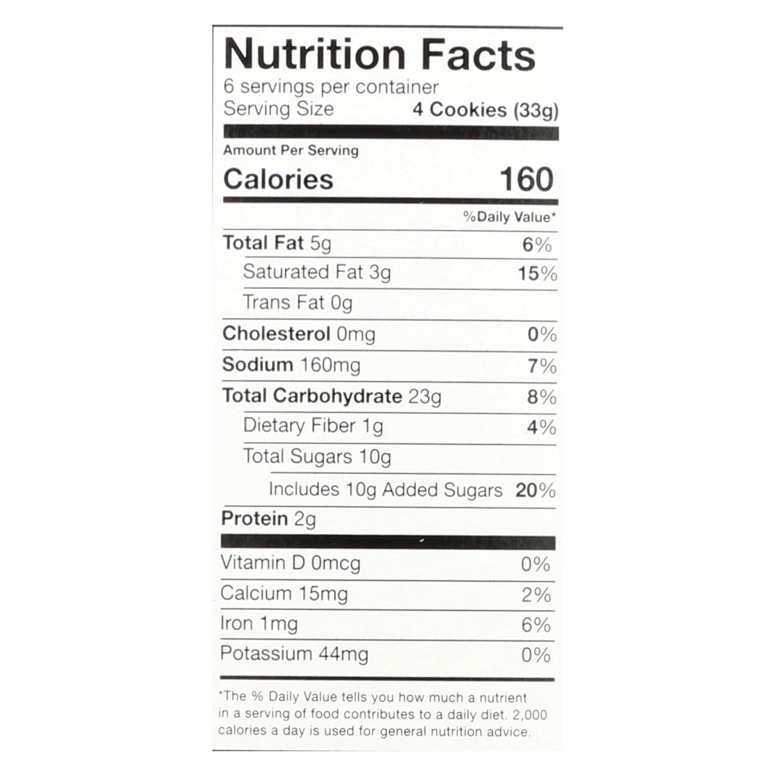 Goodie Girl Fudge Striped Cookies, 6-Pack (7 Oz. Each)