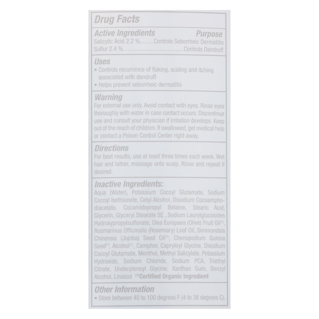 Jason Anti-Dandruff DTX Dandruff Relief Shampoo (12 Fl Oz.)