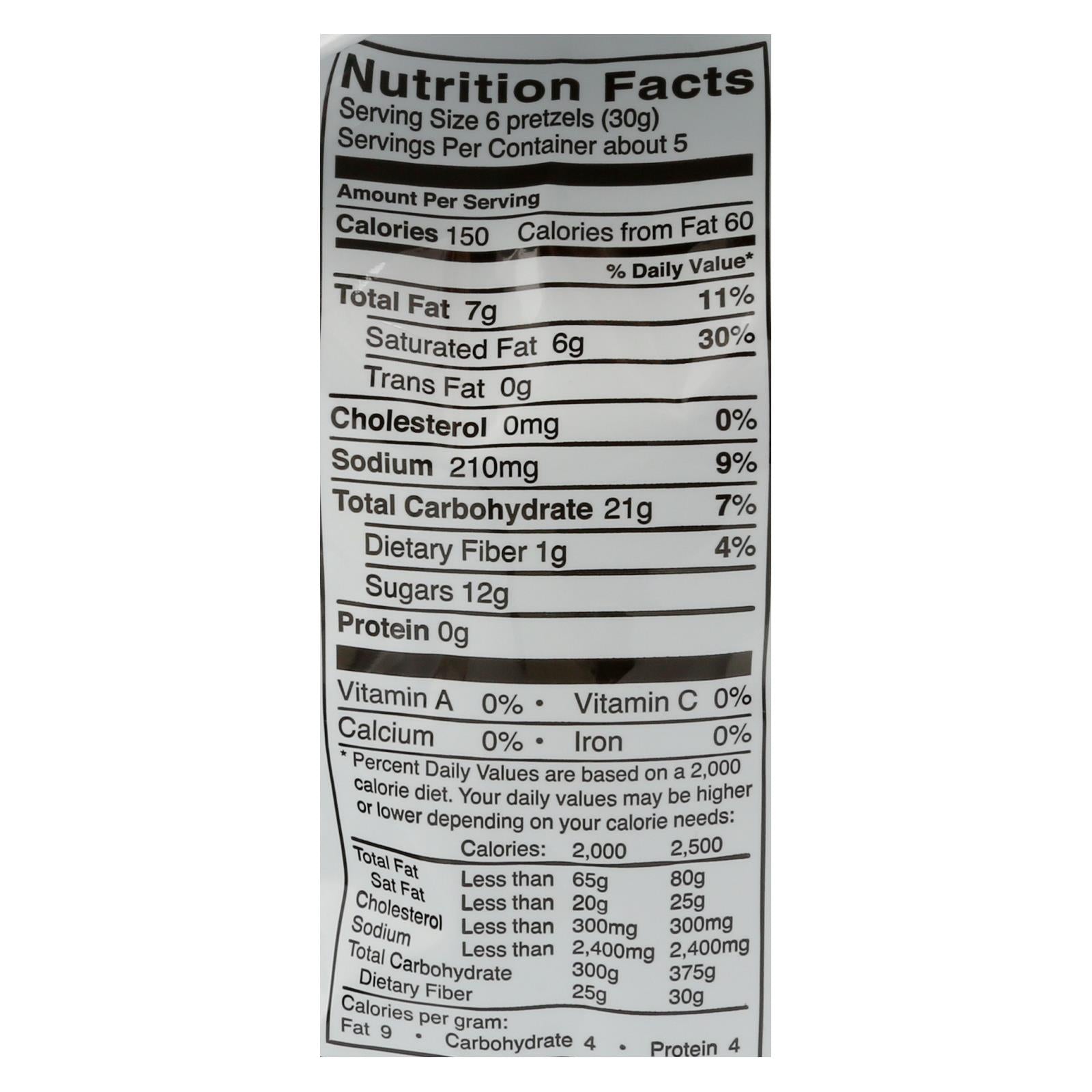 Glutino Gourmet Peppermint Pretzels with Yogurt Coating (Pack of 12 - 5.5 Oz.)