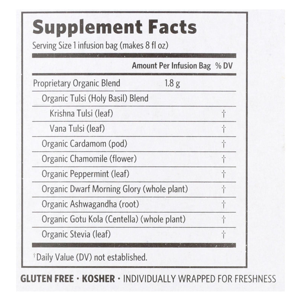 Organic India Tulsi True Wellness Sleep Tea (18 Tea Bags)