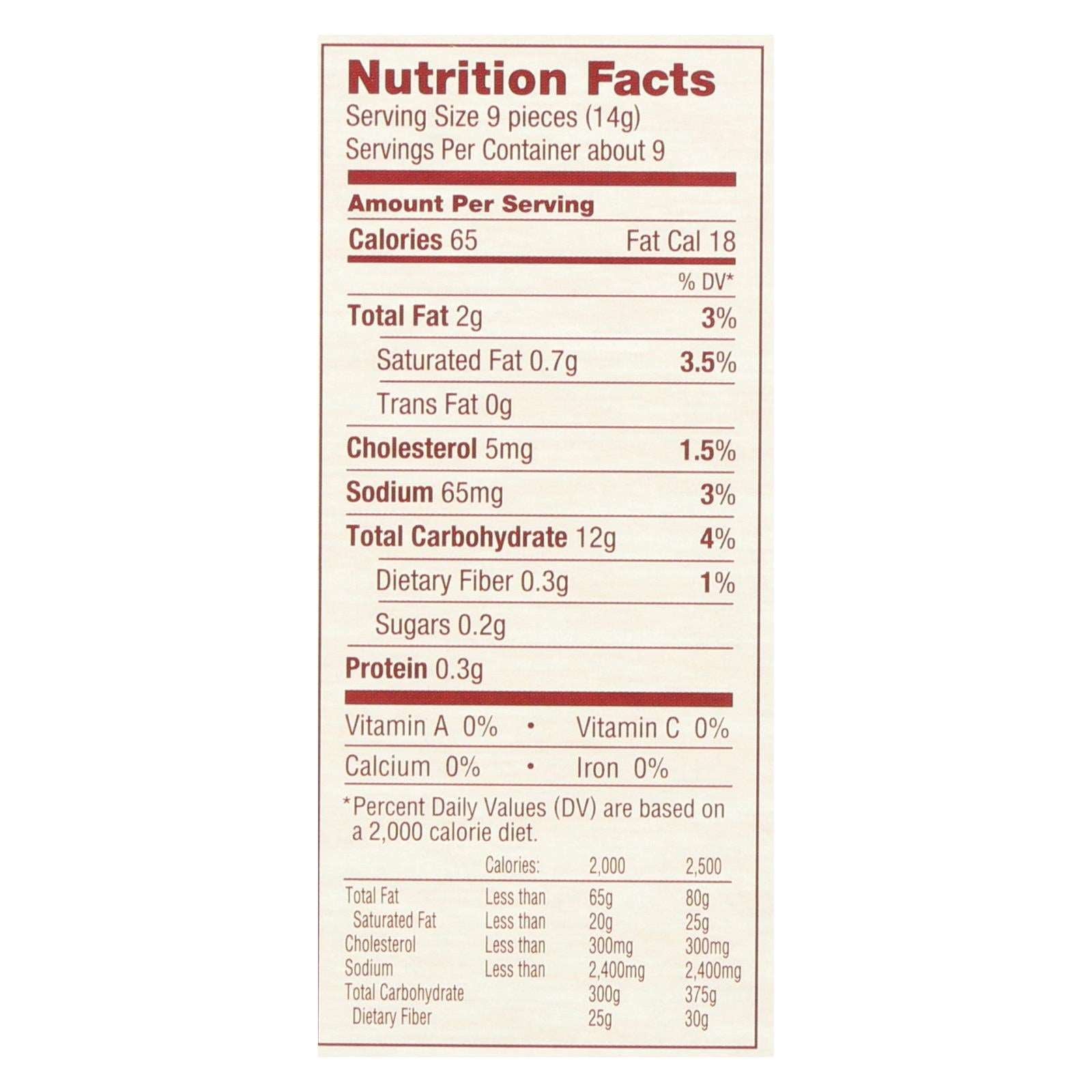 Absolutely Gluten Free Crackers - Cracked Pepper Flavor (12 Pack) - 4.4 Oz. Each