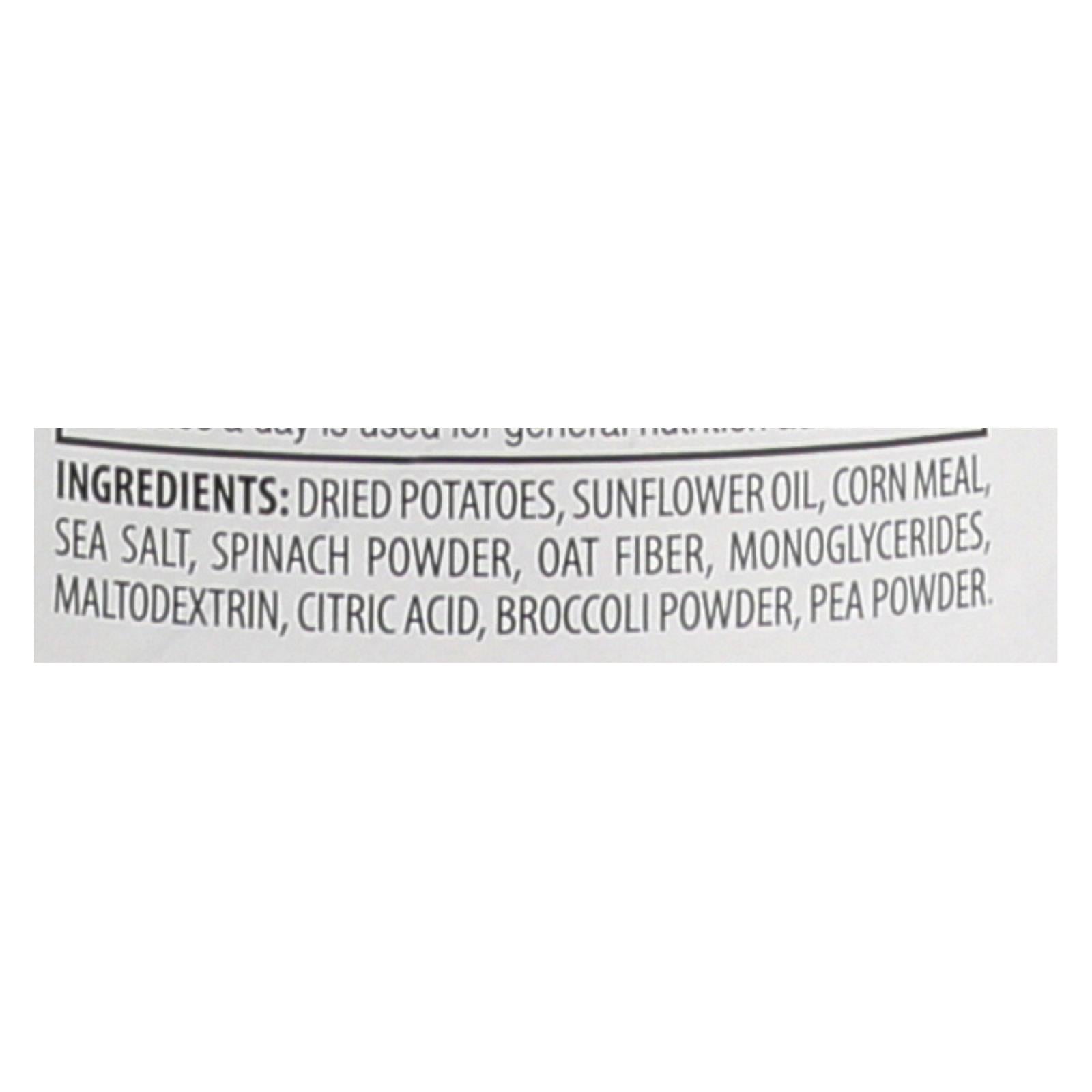 Sensible Portions Garden Veggie Chips, Sea Salt (Pack of 12) - 5 Oz. Canister