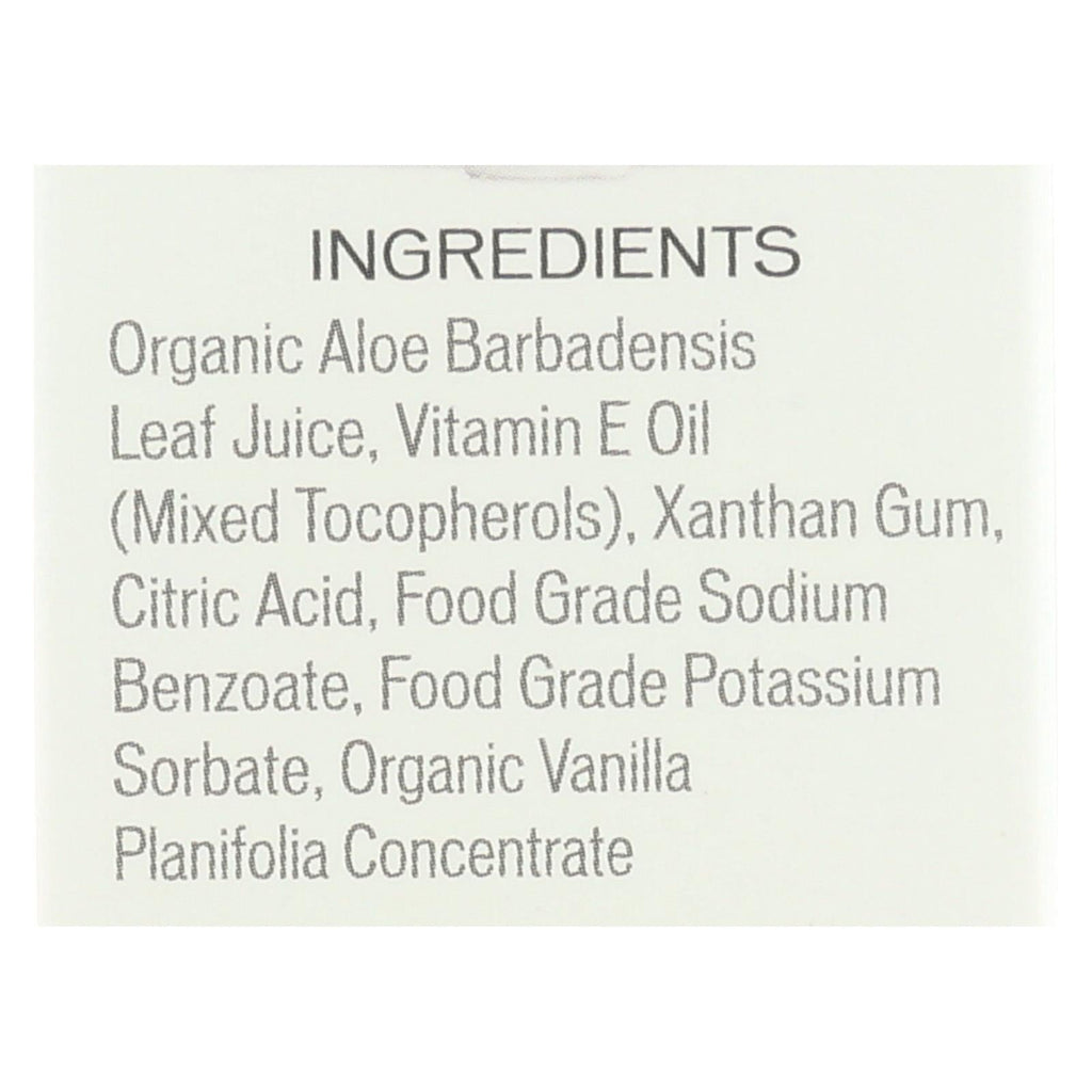 Aloe Cadabra Organic Natural Personal Lubricant (Pack of 2.5 Oz Unscented, Natural Aloe)