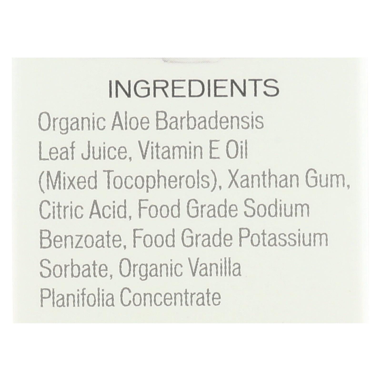 Aloe Cadabra Organic Natural Personal Lubricant (Pack of 2.5 Oz Unscented, Natural Aloe)