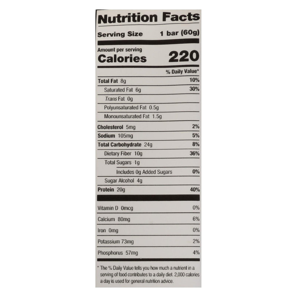 One Brands 60 Gram Blueberry Cobbler Protein Bar (Pack of 12)