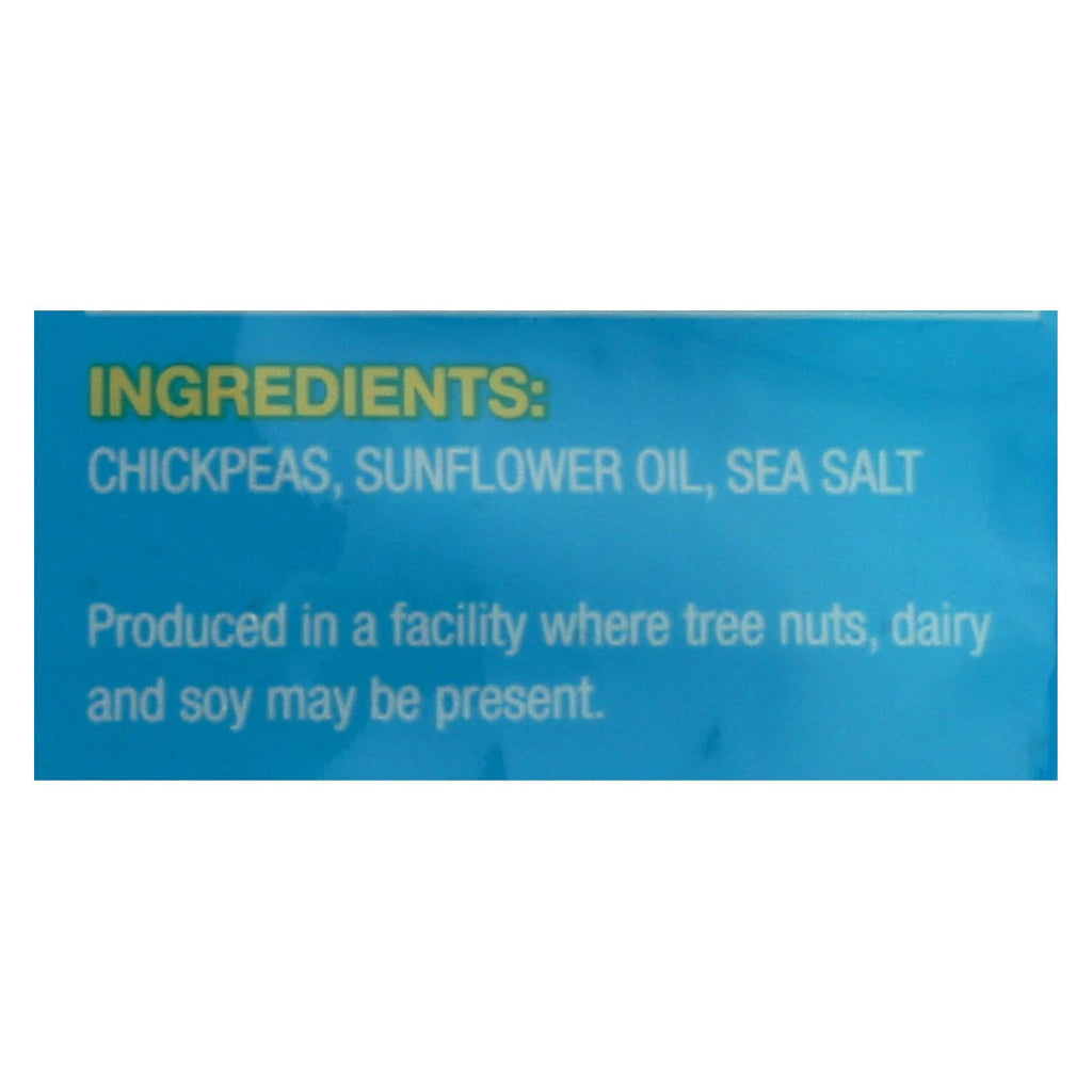 Biena Chickpea Snacks, Sea Salt, 5 oz, Pack of 8