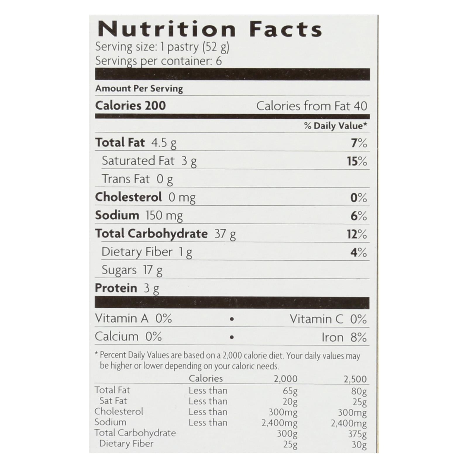 Nature's Path Organic Frosted Toaster Pastries: Satisfy Your Sweet Cravings with Cherry Pomegranate Flavor (Pack of 12)
