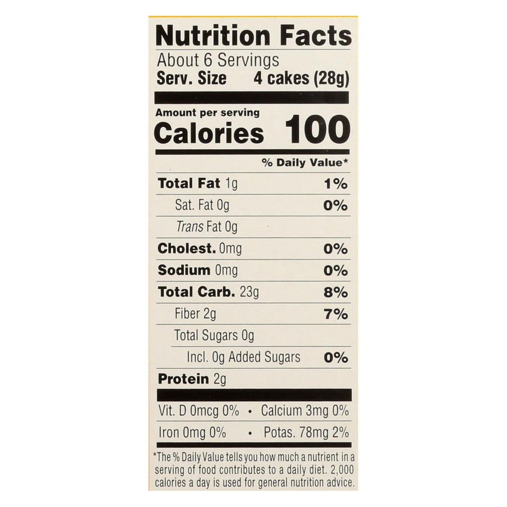 Lundberg Family Farms Organic Red Quinoa Thins, 6 Pack (6 Ounces Each)