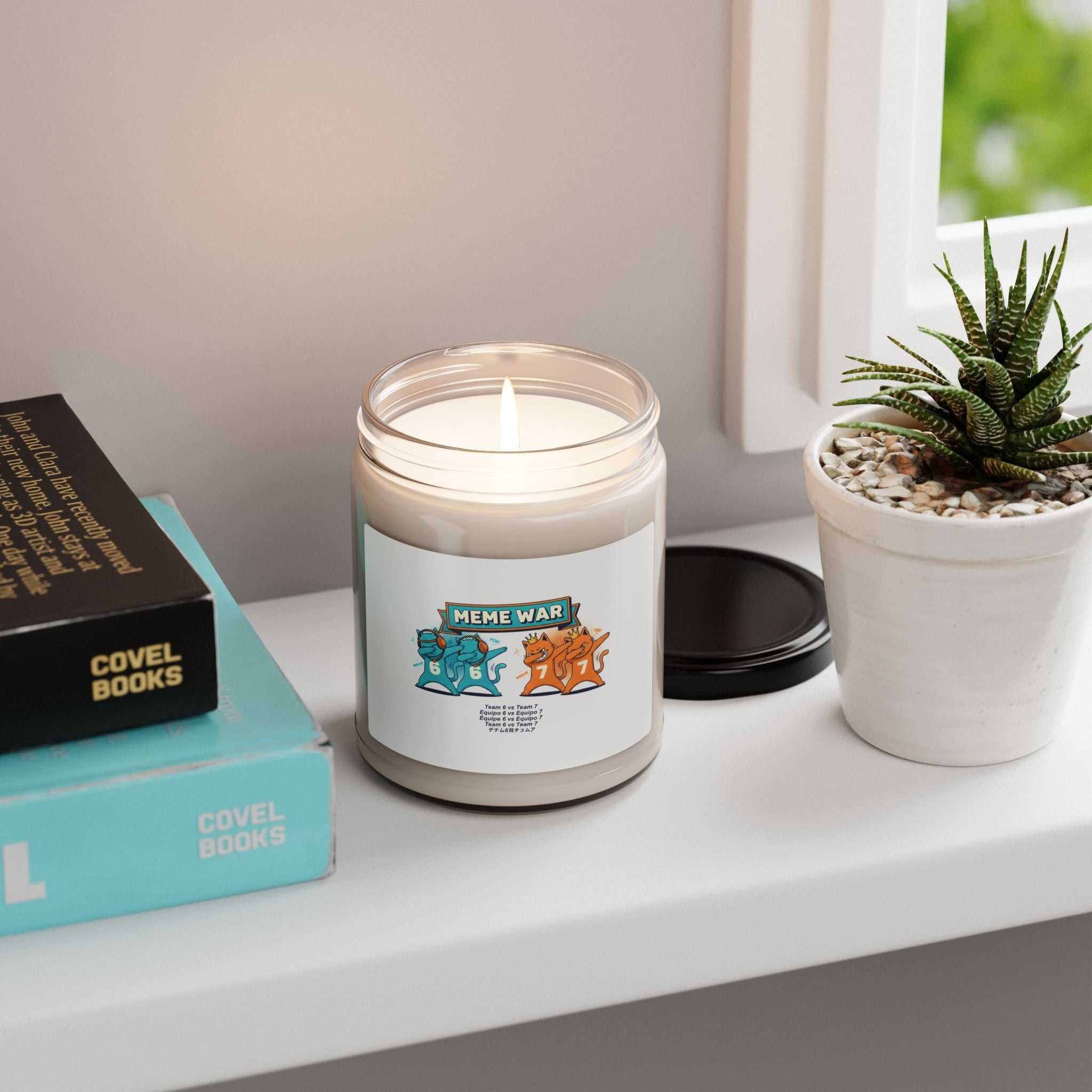 Meme War: Six vs. Seven Soy Candle