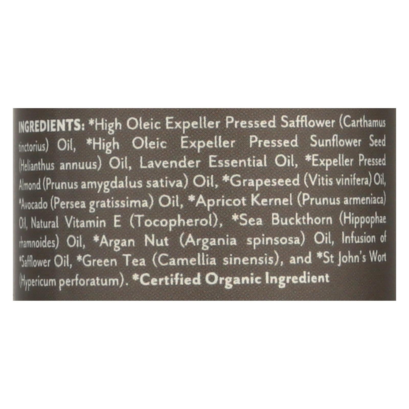 Soothing Touch Organic Ayurveda Lavender Calming Oil for Bath, Body & Massage (4 Oz.)