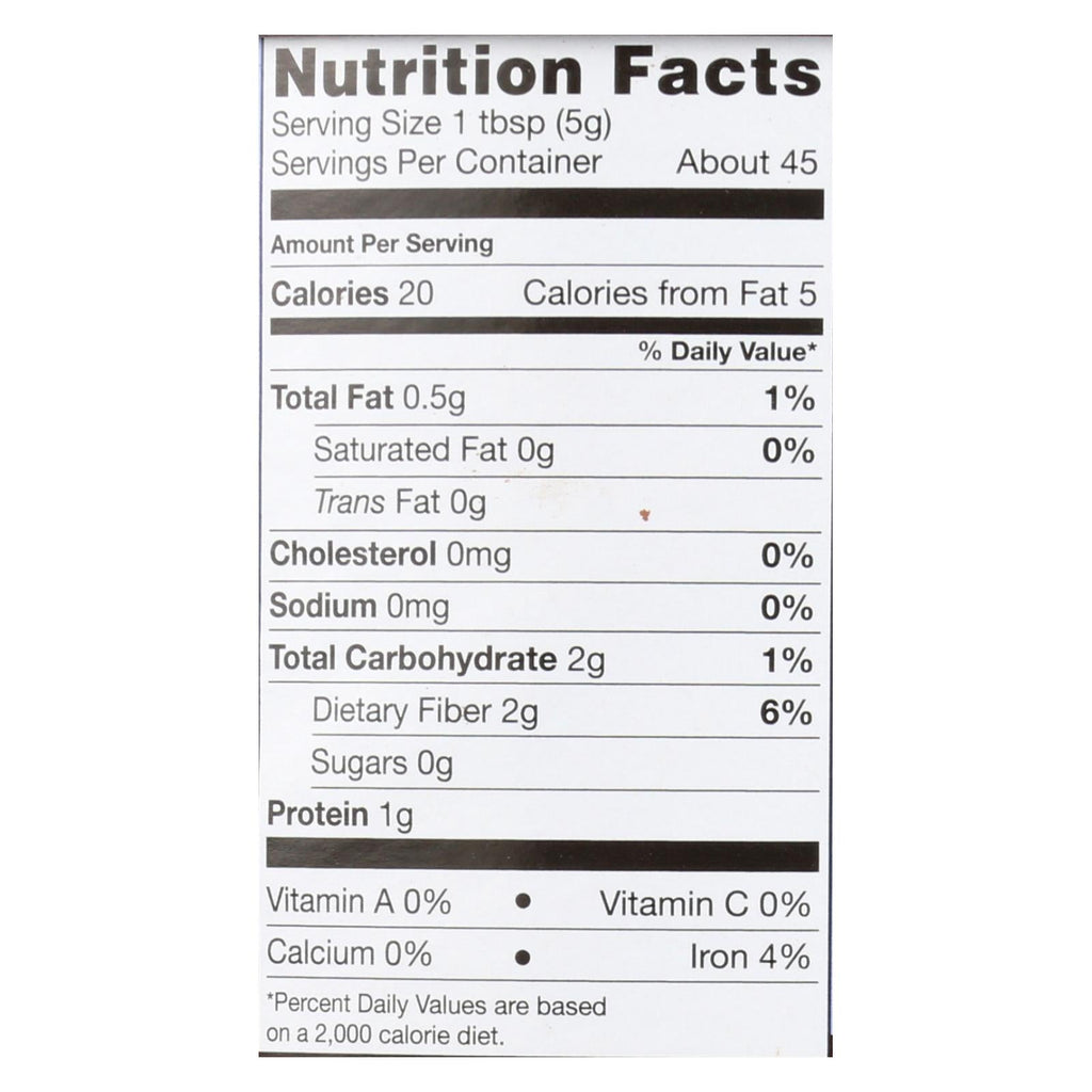 Equal Exchange Organic Baking Cocoa - 8 Oz. (Pack of 6)