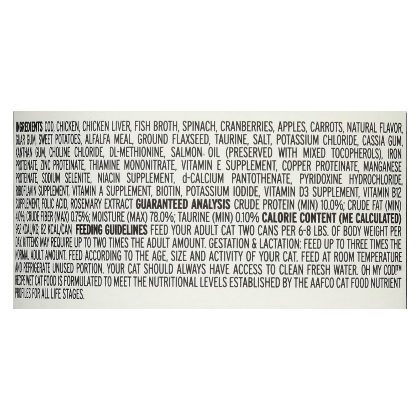 I and Love and You Oh My Cod Recipe Dog Food - Pack of 24 - 3 Oz. Portions