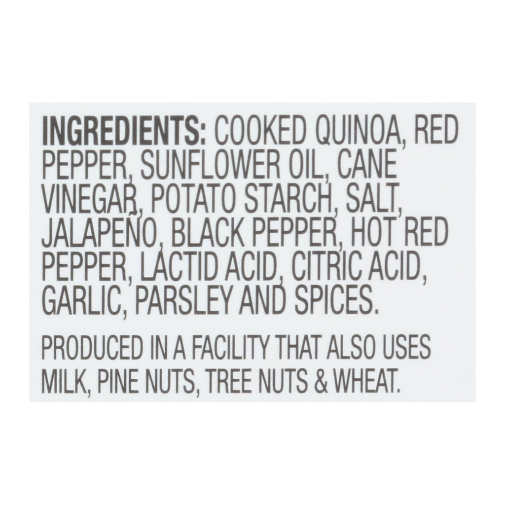 Cucina And Amore Spicy Jalapeno and Roasted Peppers Quinoa Meals (Pack of 6 - 7.9 Oz.)