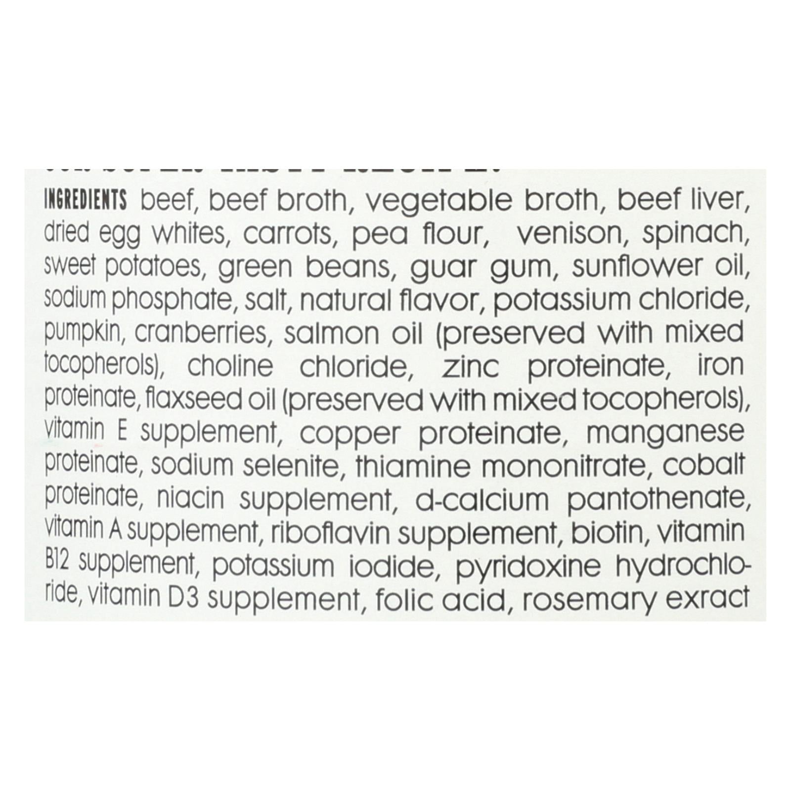 I and Love and You Dog Canned Food MooMoo Venison Stew, 13 Oz. (Pack of 12)