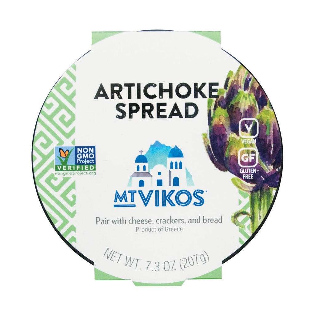 Mt Vikos Greek Artichoke Spread, 6 Pack x 7.3 Oz. Jars