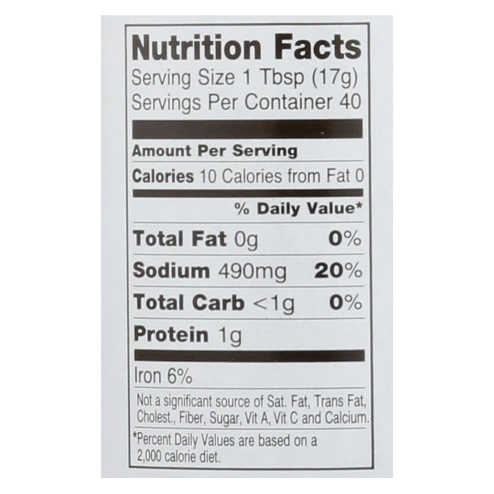San-J Tamari Lite: Reduced Sodium, 20 Oz (Pack of 6)