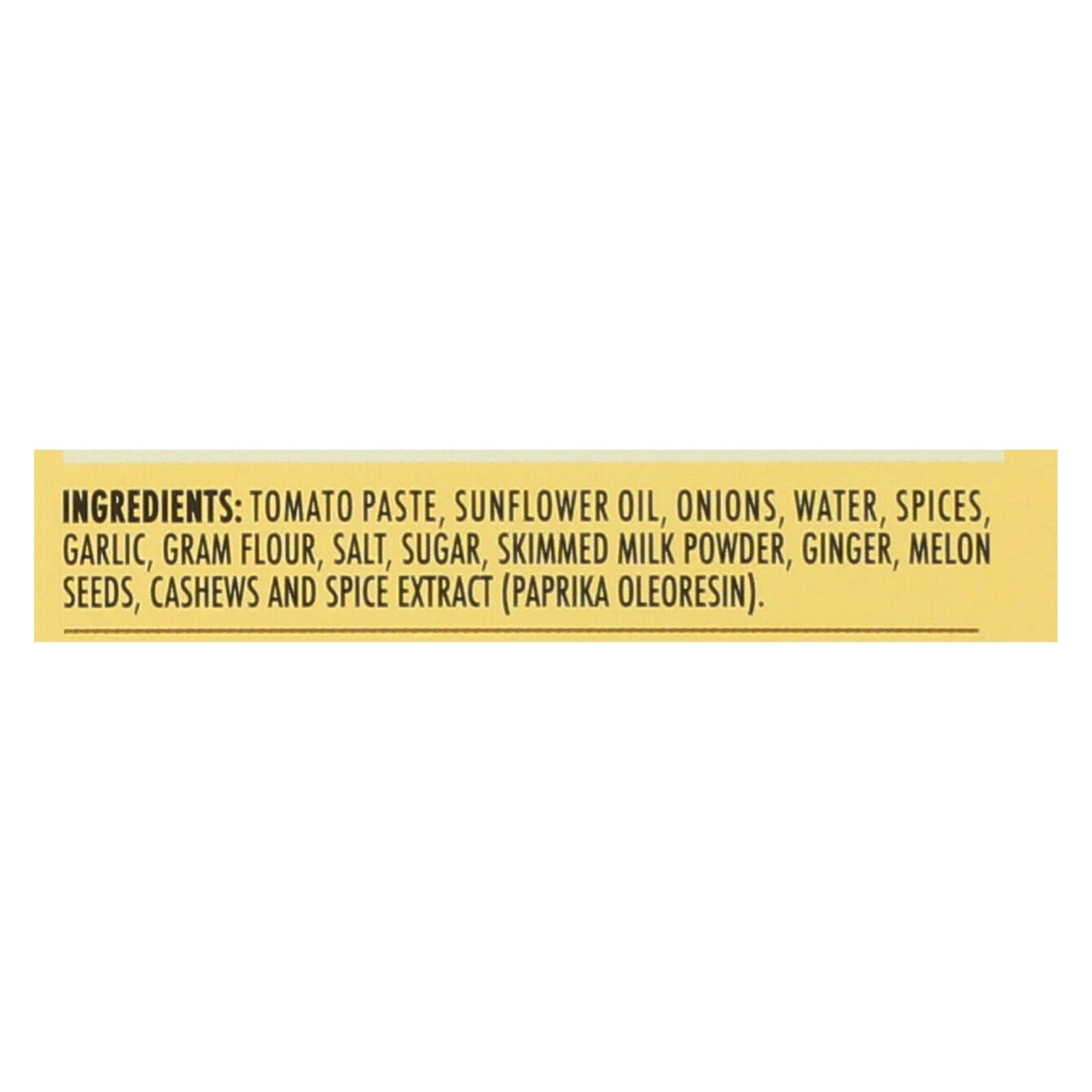 Kitchen Of India Butter Chicken Curry Paste (Pack of 6 - 3.5 Oz Each)