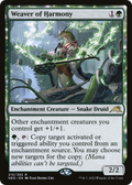 Weaver of Harmony (PPNEO-213P) - Kamigawa: Neon Dynasty Promos: (enchantment)