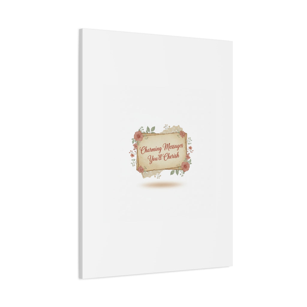 Love Letter Collage Canvas, Vintage Letter Art, Wax Seal Romance Print