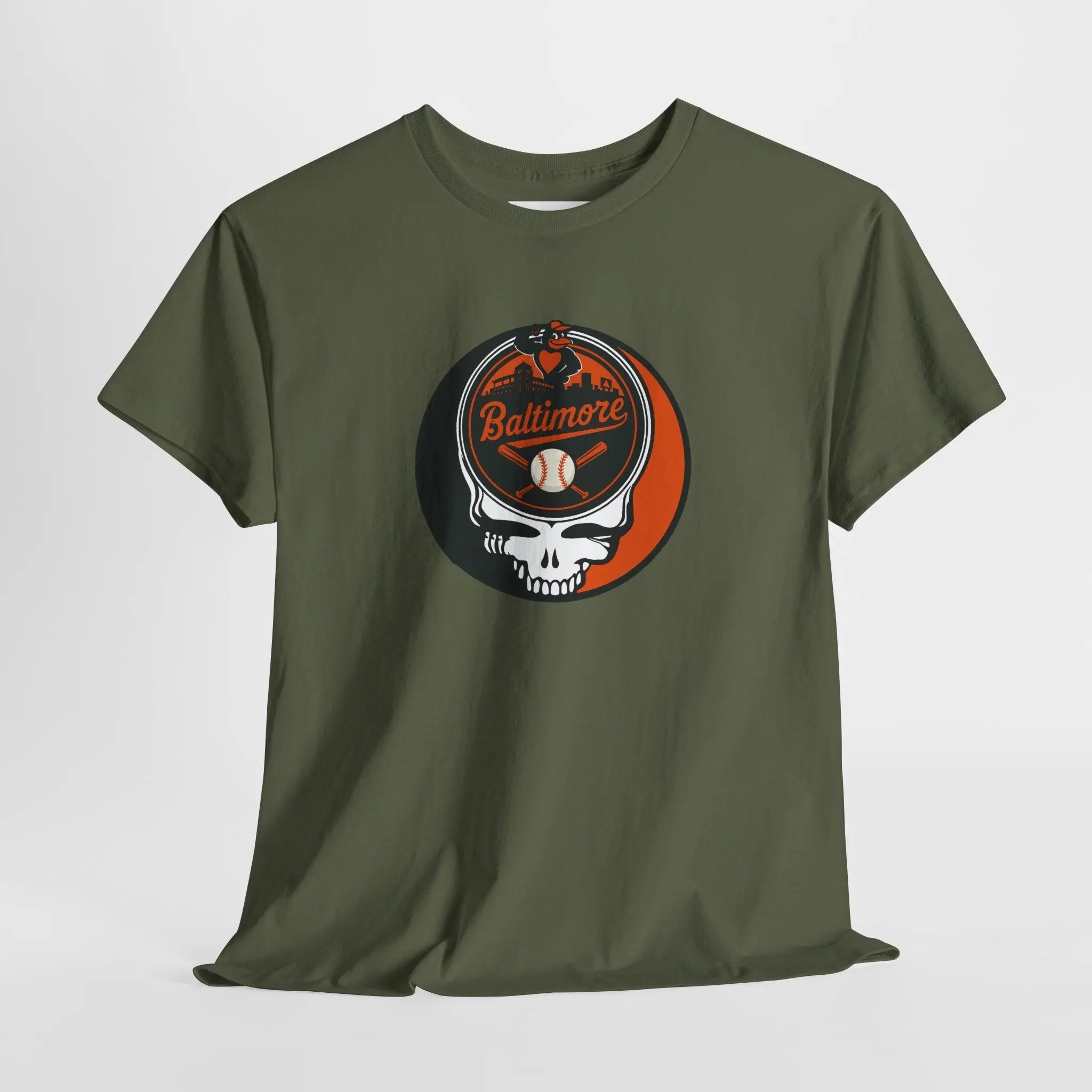 Baltimore Orioles Original Stealie Grateful Dead T-Shirt