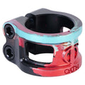 Oath Cage V2 Oversized 2 Bolt Clamp - Black/Teal/Red