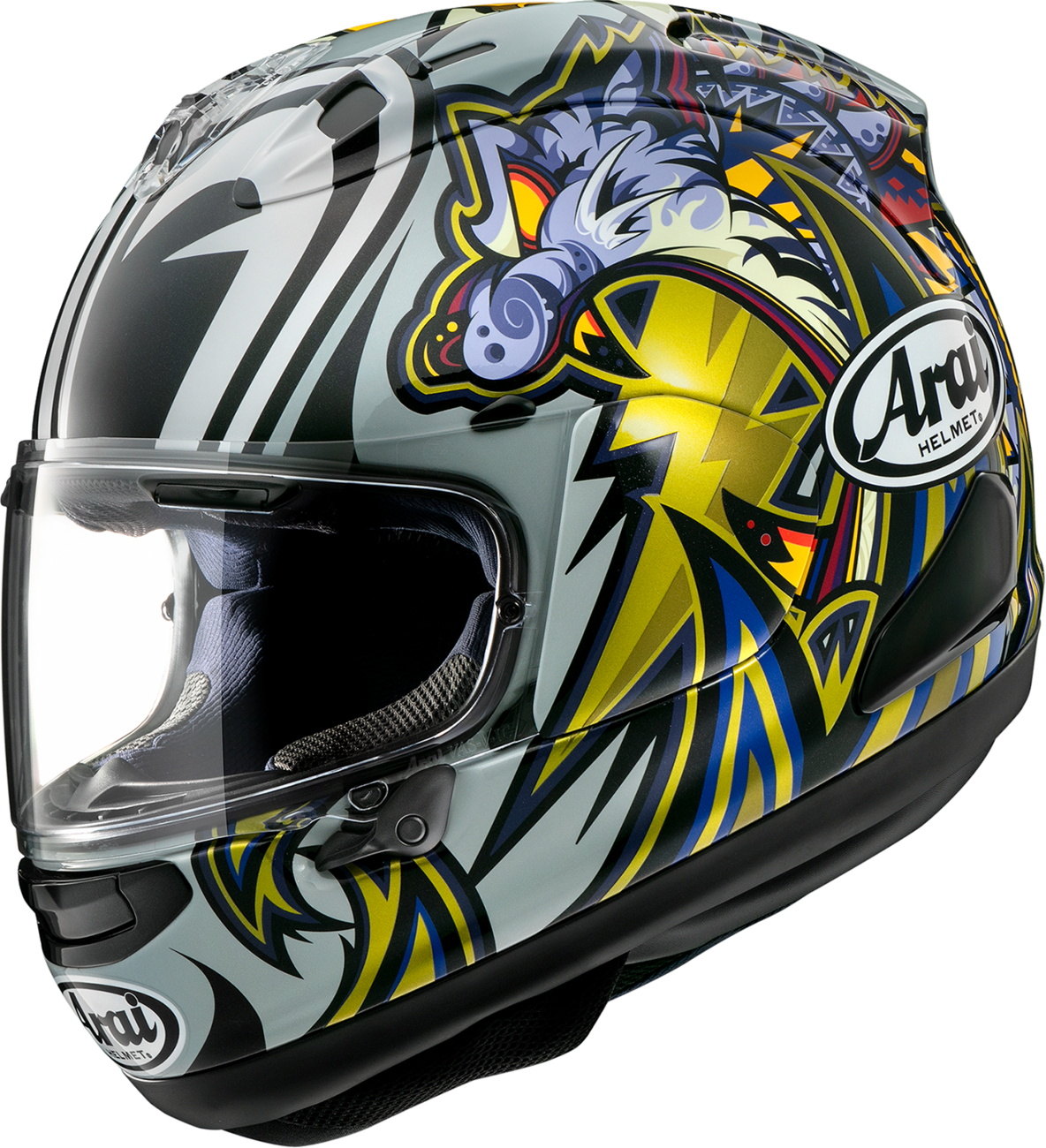 ARAI HELMETS, ARAI Helmets Corsair-X Nakasuga 4 Large Helmet with VAS Shield Mechanism and Advanced Ventilation