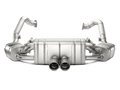 Akrapovic 16-16 Porsche Boxster Spyder / Cayman GT4 (981) Slip-On Line (Titanium) w/ Titanium Tips S-PO981SO2-HT