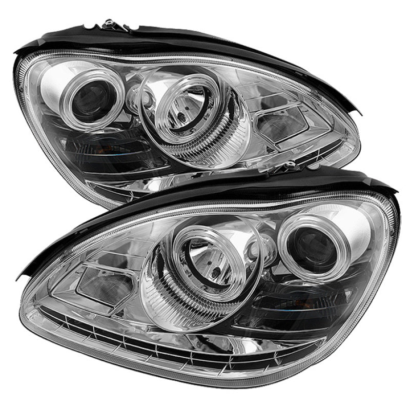 SPYDER Mercedes Benz S-Class 03-06 Projector Xenon/HID Model- DRL Chrm PRO-YD-MBW220-HID-DRL-C 5029959