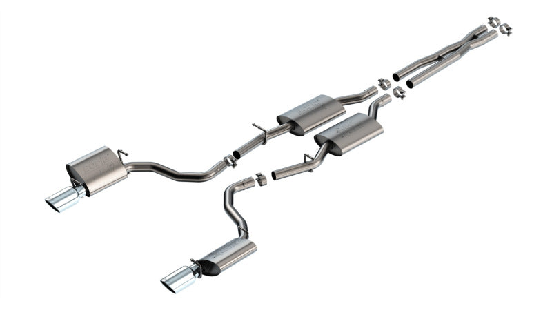 Borla 19-23 Dodge Charger GT 3.6L V6 RWD ATAK Catback Exhaust - Polished Tips 140918
