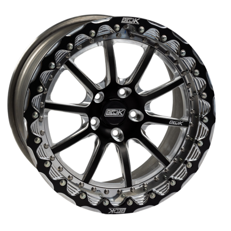 Belak Wheels Belak 15x10 / 7in BS / 5x4.75 BP / High Pad / Series 4 Wheel - Single Beadlock 15105475S46BS-SBL