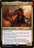 Orcus, Prince of Undeath (PPAFR-229P) - Adventures in the Forgotten Realms Promos