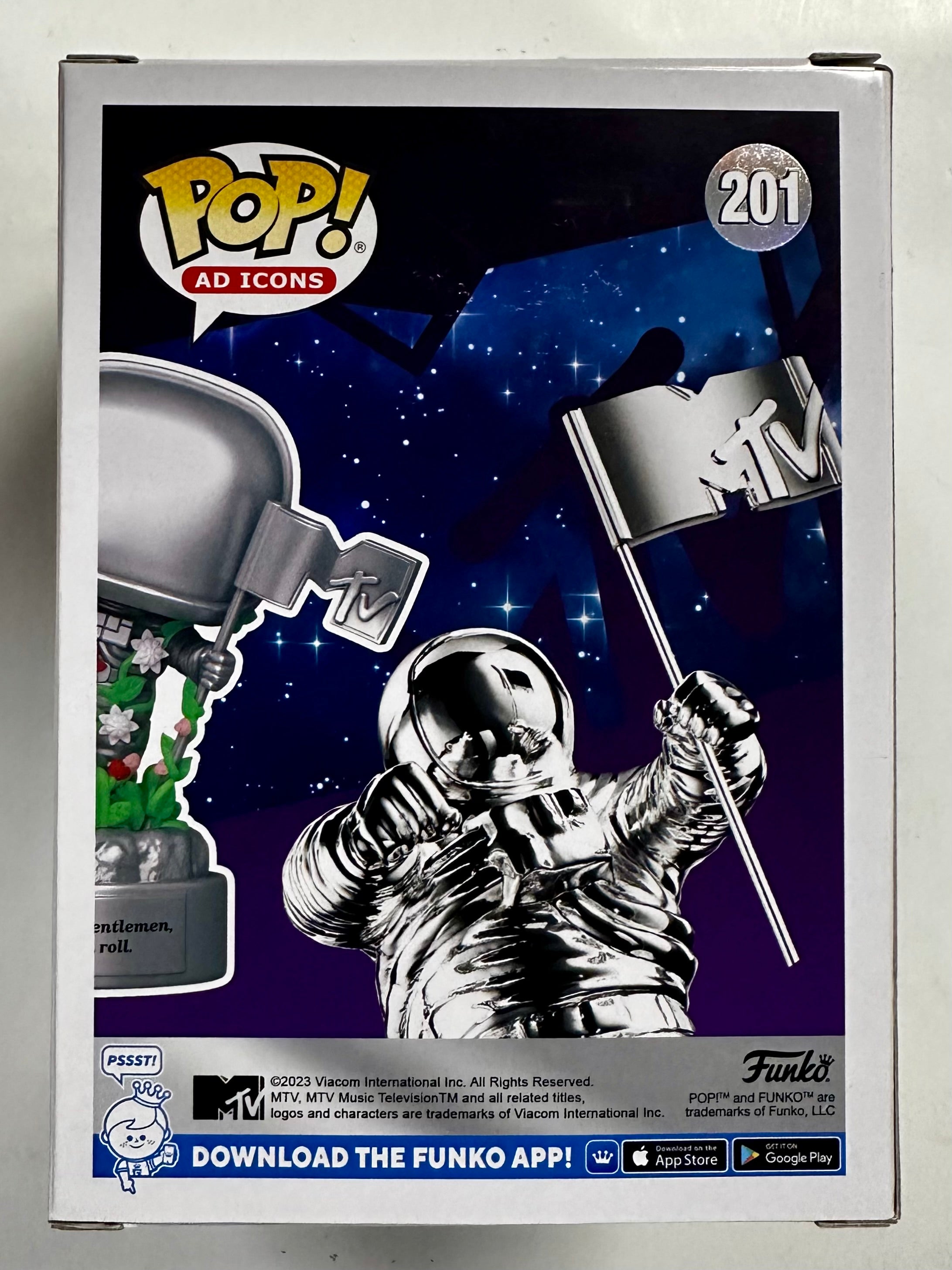 Asher Roth Signed MTV Moon Man Funko Pop! #201 With JSA COA I Love College