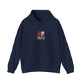 Distressed Heart Collage Hoodie | soft grunge, punk heart design