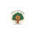 Kindness Is a Universal Language Sticker | Eco Humor, Treehouse Illustration