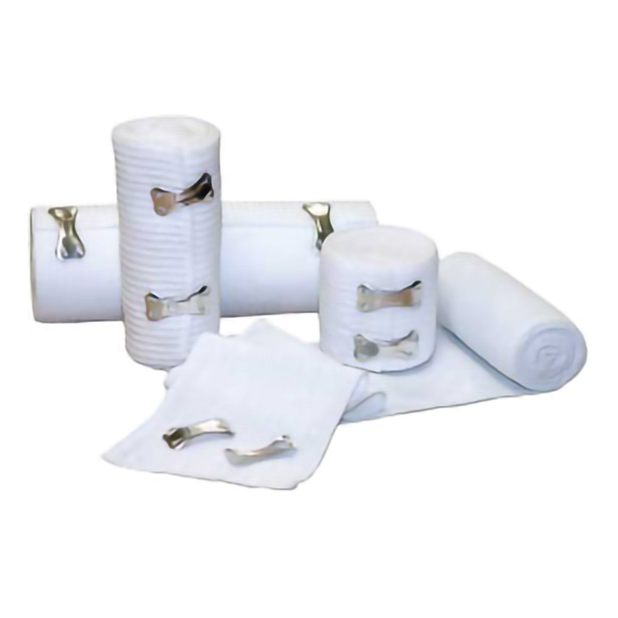Economy Clip Detached Closure Elastic Bandage, 6 Inch x 5 Yard 50-65