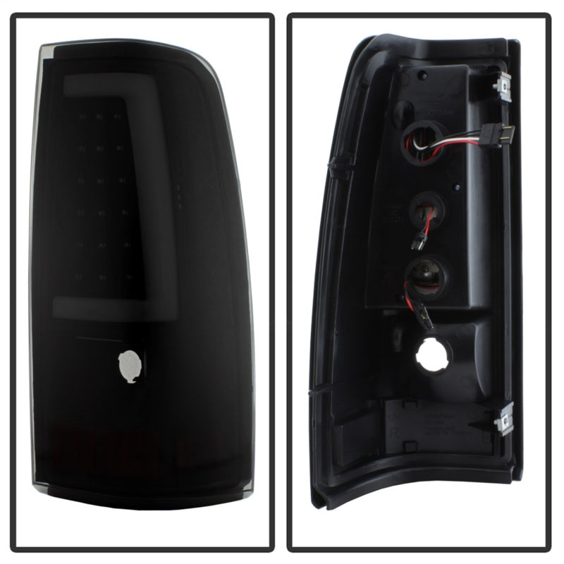 SPYDER xTune Chevy Silverado 1500/2500/3500 99-02 Version 3 Tail Lights Black Smoke ALT-ON-CS99V3-LBLED-BSM 9038778