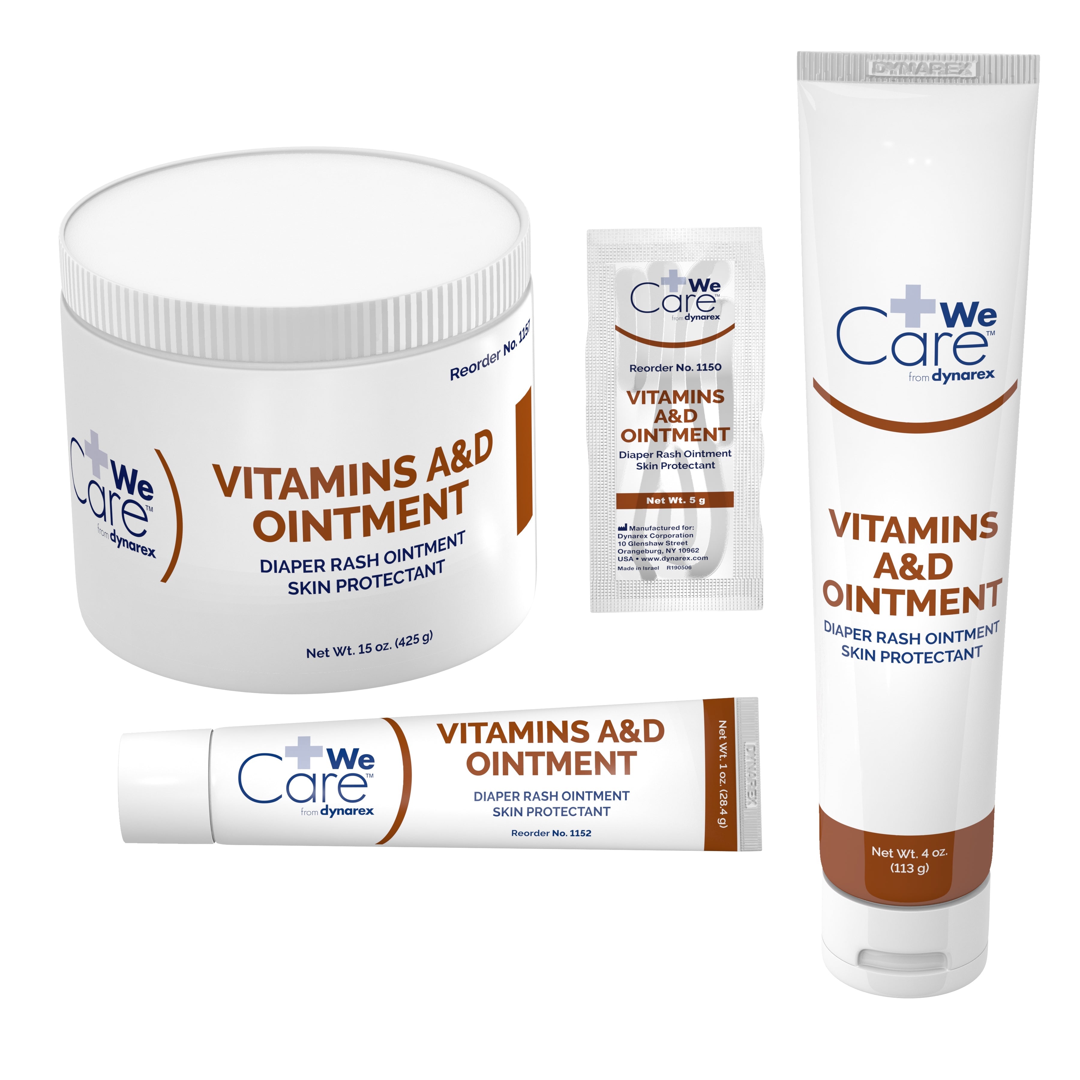 dynarex® Scented Vitamins A and D Ointment, 1 oz. Tube 1152