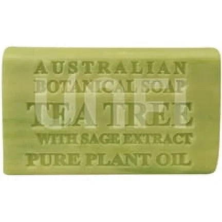 Australian Botanical Soap - Tea Tree Bar Soap, 6.6 oz - Natural Skin Cleanser